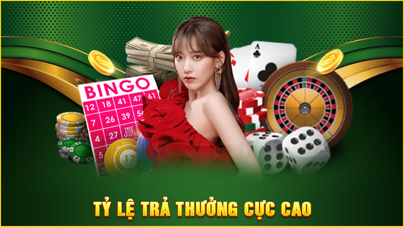 tỷ lệ trả thưởng cực cao